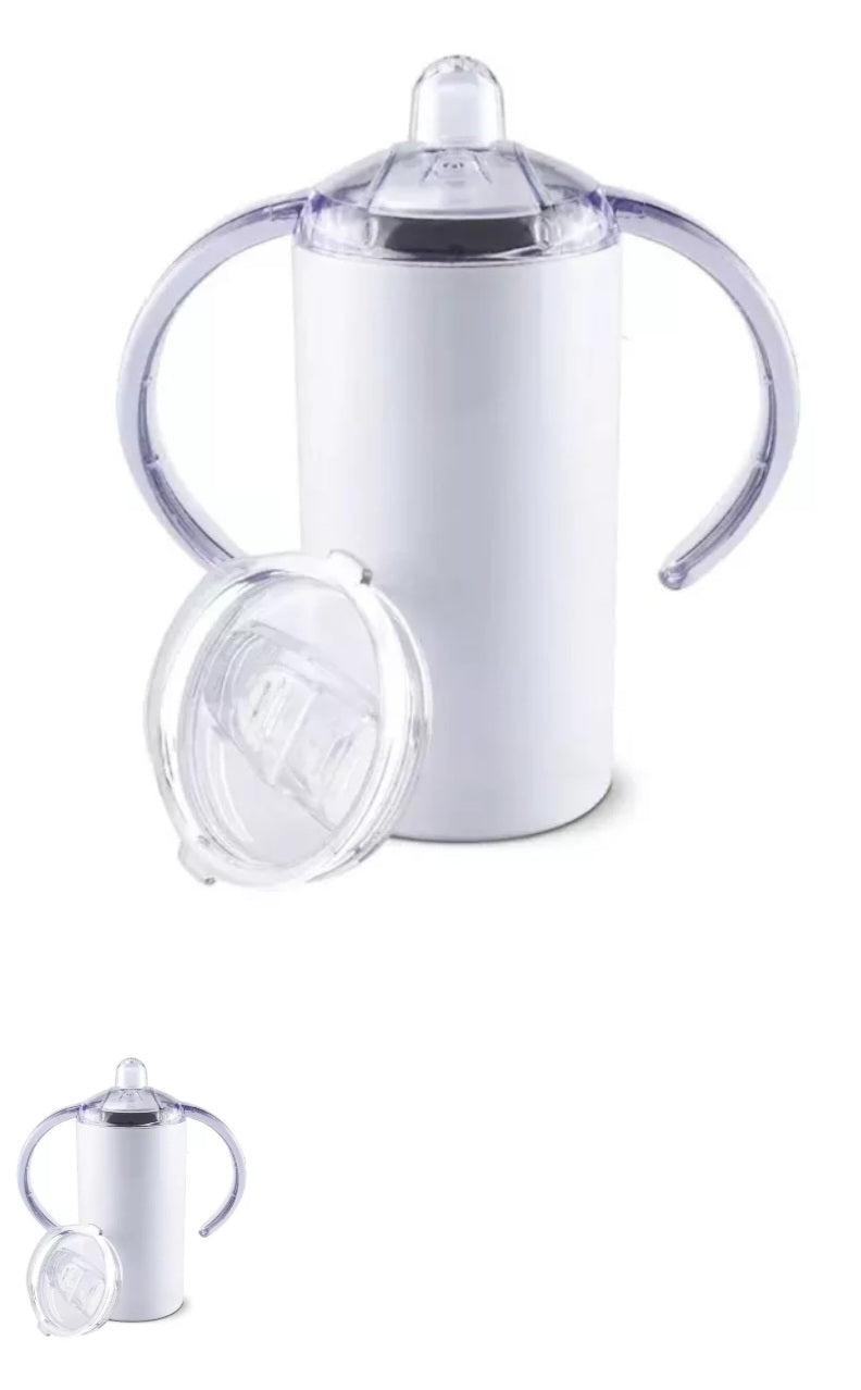 Straight Sippy Cup with Dual Lid