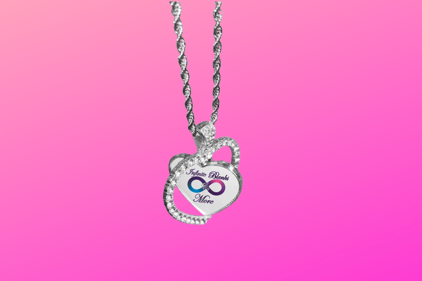 Rotating Heart Necklace