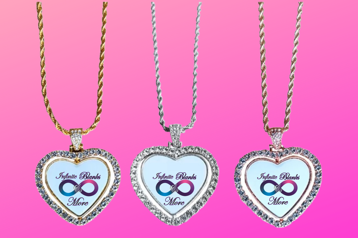 Rotating Heart Necklace